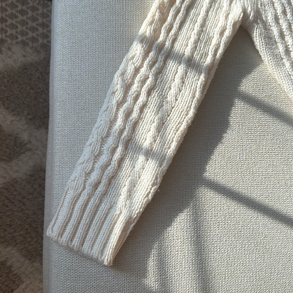 🌺 Sézane 🌺 Stunning AUBIN JAMPER Ecru XS Pristine condition Made in Italy 🇮🇹❤️ - Picture 13 of 16